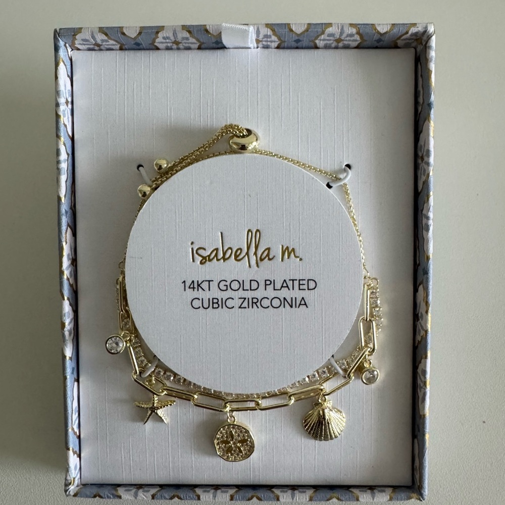 Isabella M. charm coastal Bracelet